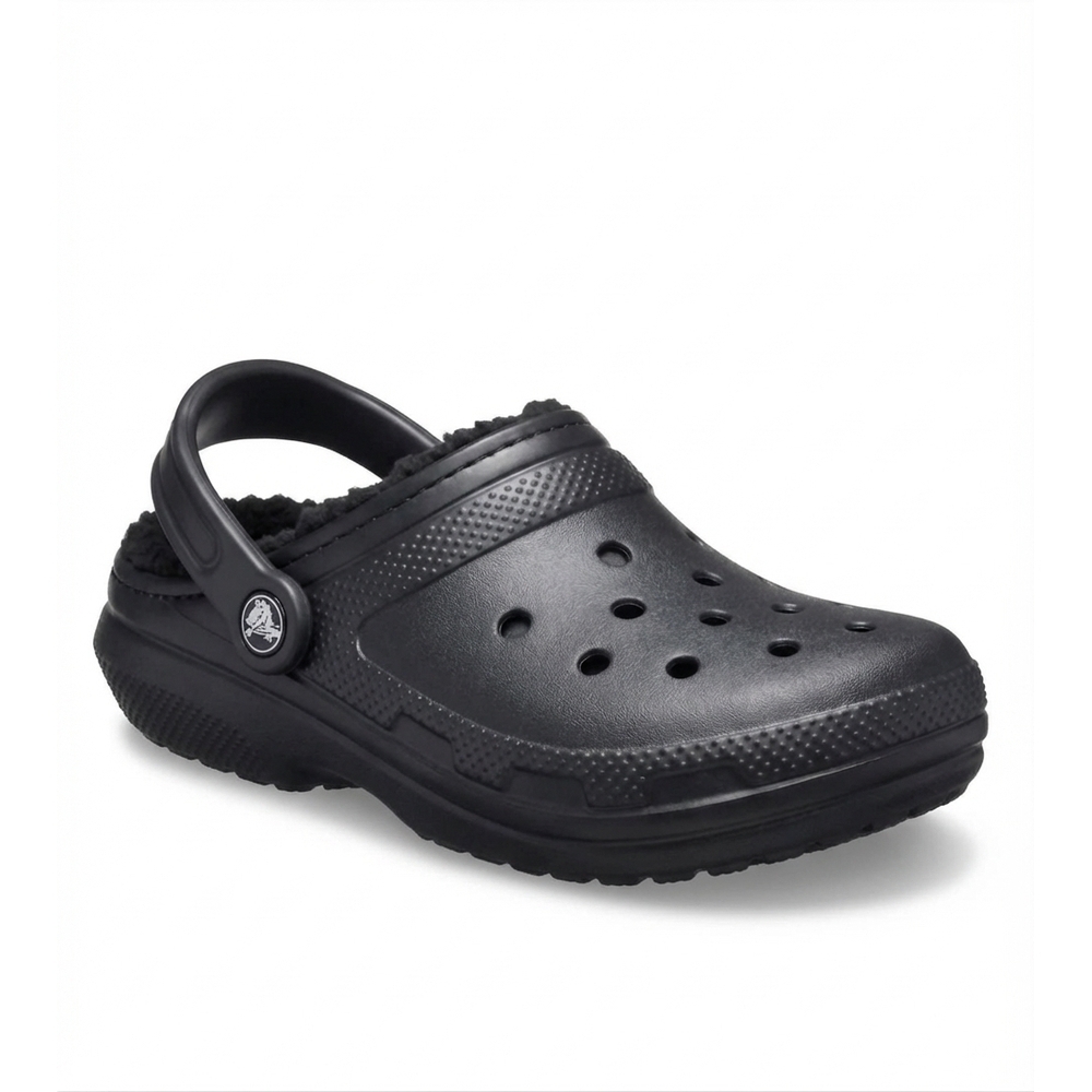 NEW CROCS unisex classic lined clog in black